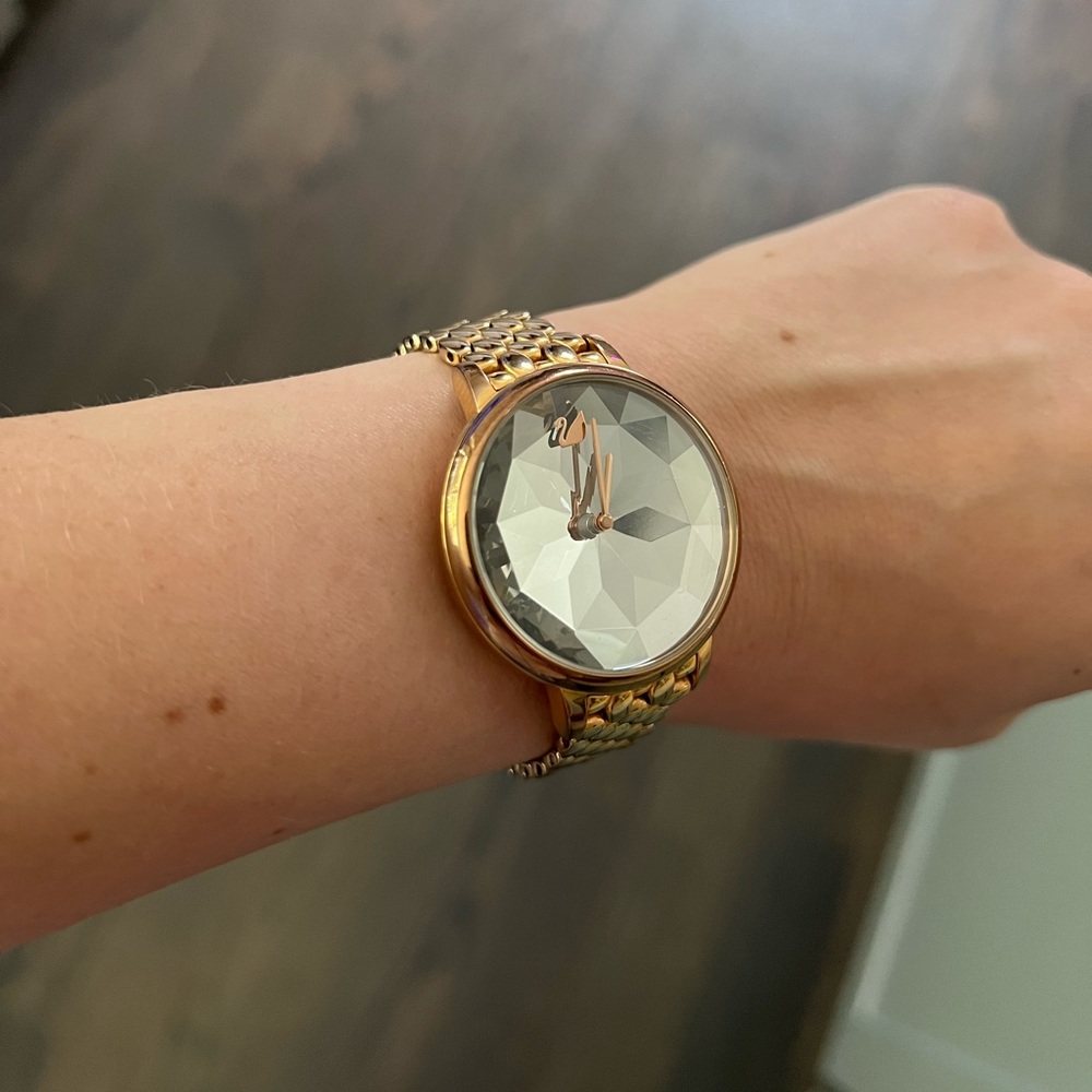 Swarovski crystal watch